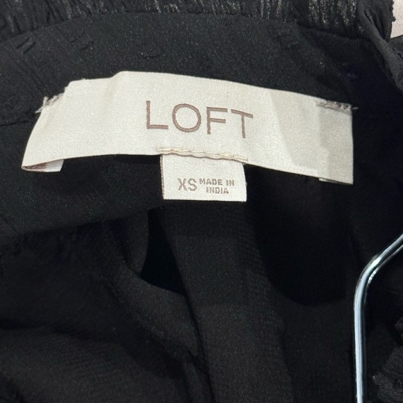 Loft size XS sheer armed pebbled long sleeve top - Picture 5 of 5